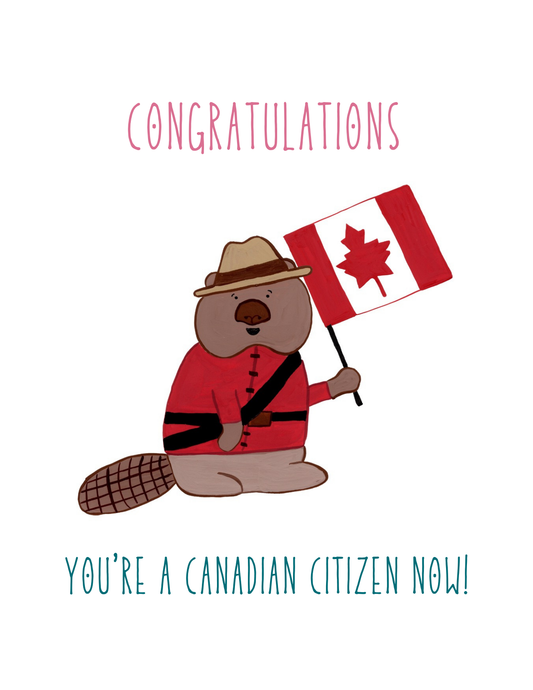 Canadian citizenship beaver card